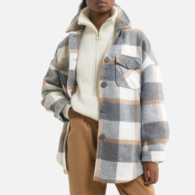 surchemise à carreaux