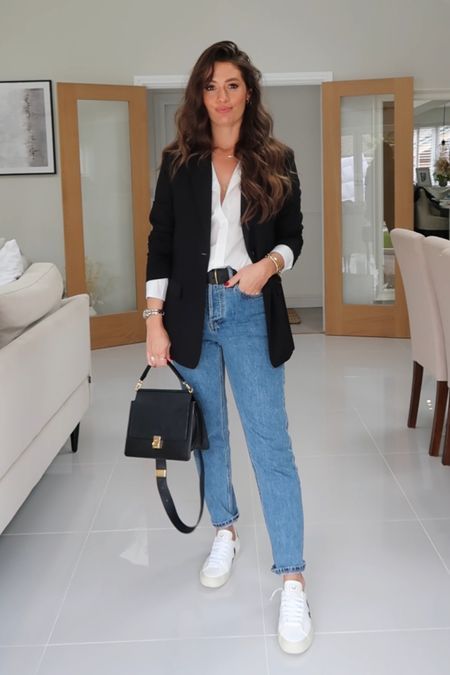 look stylé blazer noir