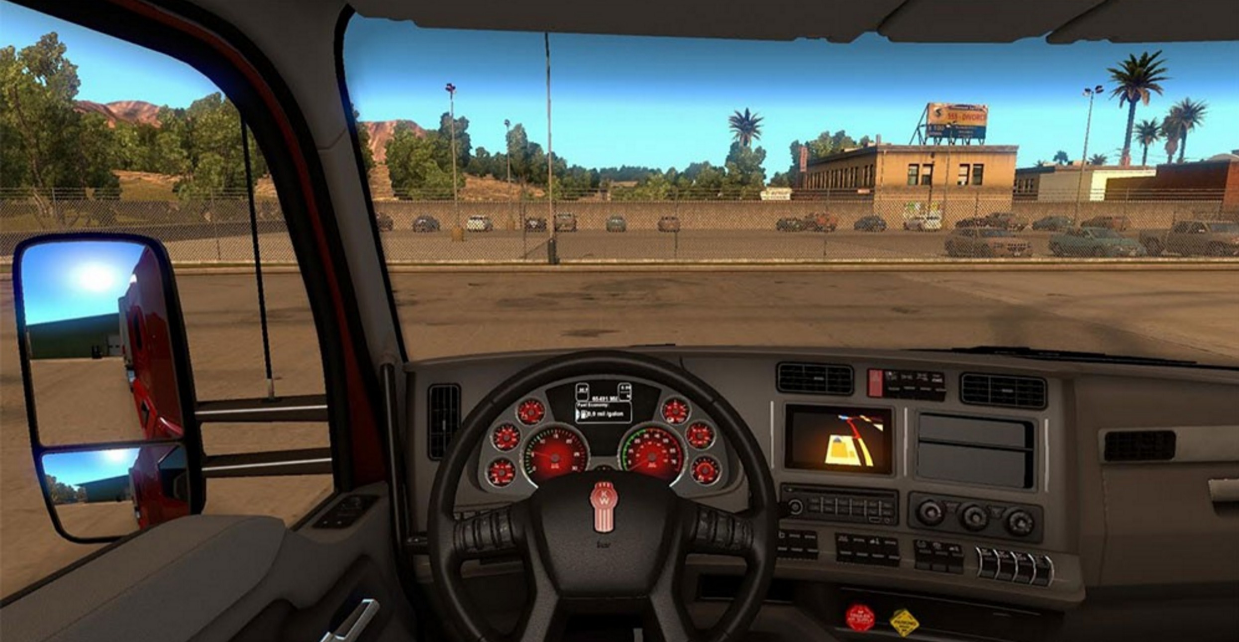 If the wiring is ok, and the ebs unit (a402) specifies the wrong pressure sensor power supply, replace the unit ebs control (a402). Kenworth T680 Dashboard Red For Ats Euro Truck Simulator 2 Mods American Truck Simulator Mods