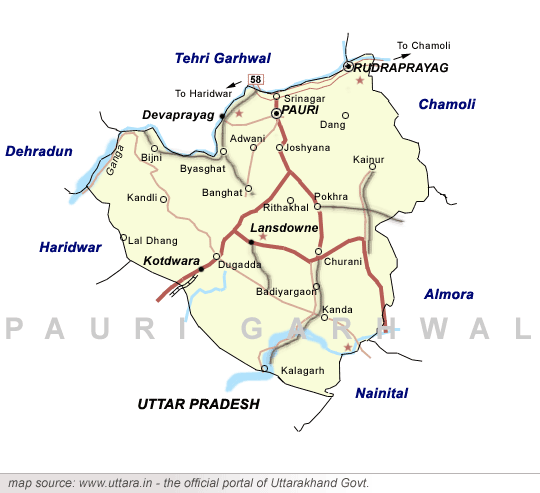 The #1 best value of 565 places to stay in nainital. Pauri Map | Pauri Garhwal Tourist Map | Uttaranchal Map
