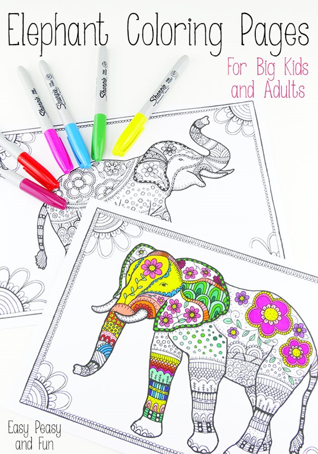 free printable coloring pages for adults 12 more designs everythingetsy com