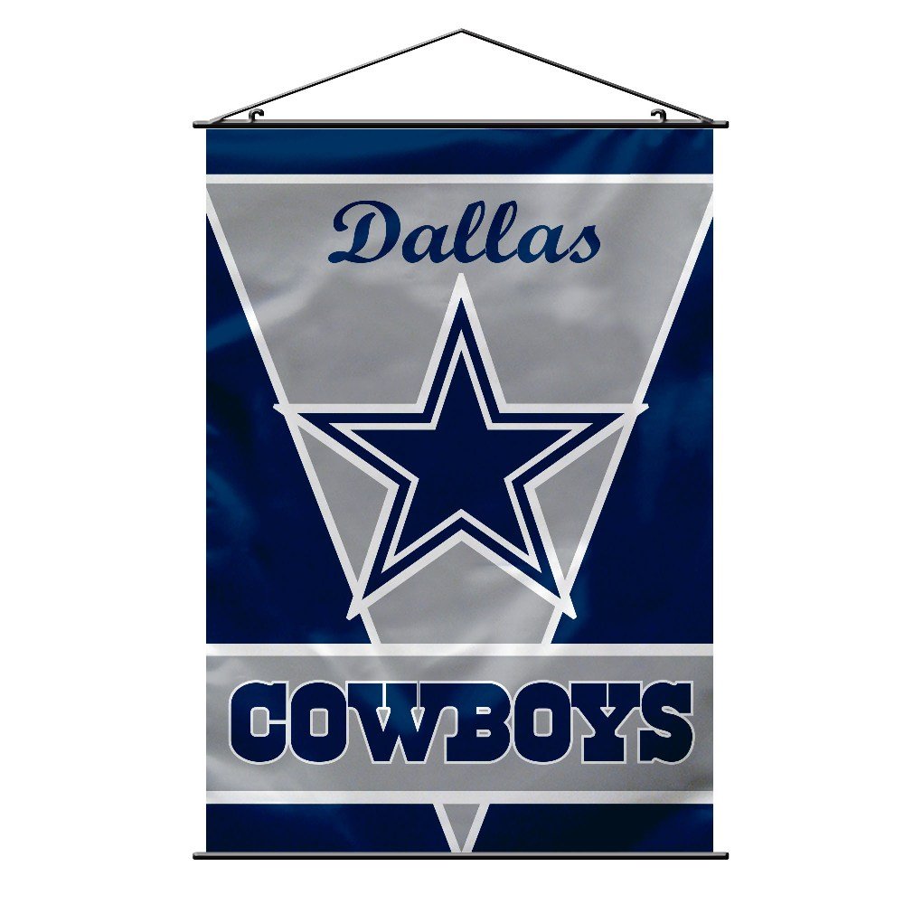 The dallas cowboys office chair with arm rest will sport your favorite team everyday at work or home. Dallas Cowboys Wall Banner NFL Team Logo Blue & Silver