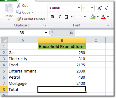It can suggest functions base. Formulas In Excel 2010