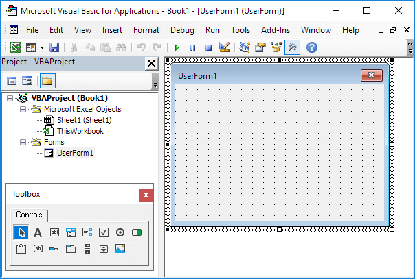 Excel functions and vba (visual basic for applications) Excel Vba Userform Easy Excel Macros