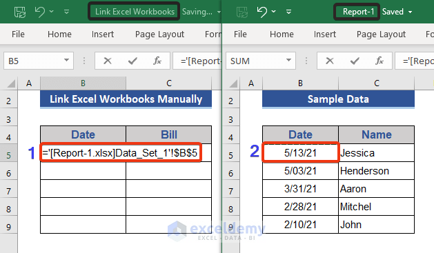 link excel workbooks for automatic update 5 methods exceldemy