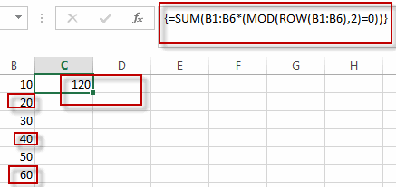 And it works great on my sample test. Sum Every Nth Row Or Column Free Excel Tutorial