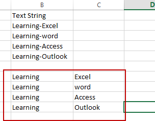 If you have left out hyphens, excel does include automatic cell formatting options, allowing you to uniformly add hyphens to a selection of phone numbers, . How To Get Text Before Or After Dash Character In Excel Free Excel Tutorial
