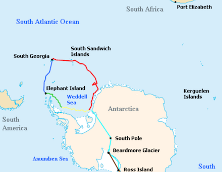 Shackleton's expedition to the antarctic endurance for two months before she sank in the weddell sea. Executedtoday Com Explorers