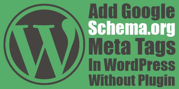In this tutorial, we are going to add faq schema in wordpress without a plugin. Add Google Schema.org Meta Tags In WordPress Without Plugin - EXEIdeas - Let's Your Mind Rock