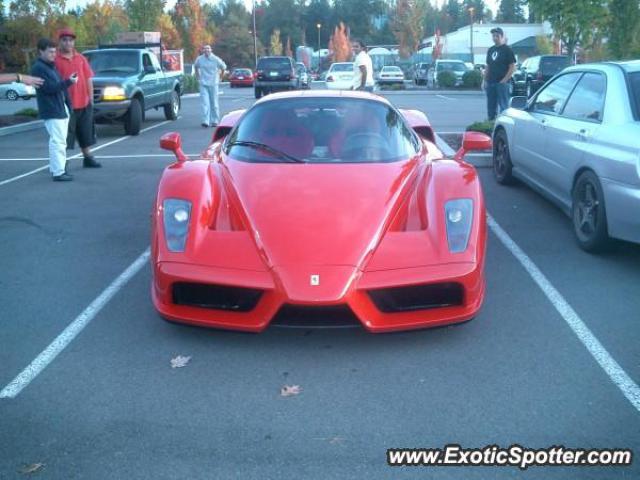 Come experience the alfa romeo of seattle difference. Ferrari Enzo Spotted In Bellevue Washington On 10 15 2005