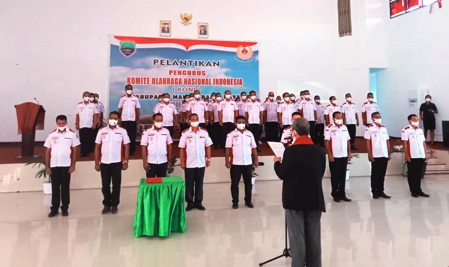 Noach, Prestasi Pengurus KONI Ukuran Promosi Jabatan