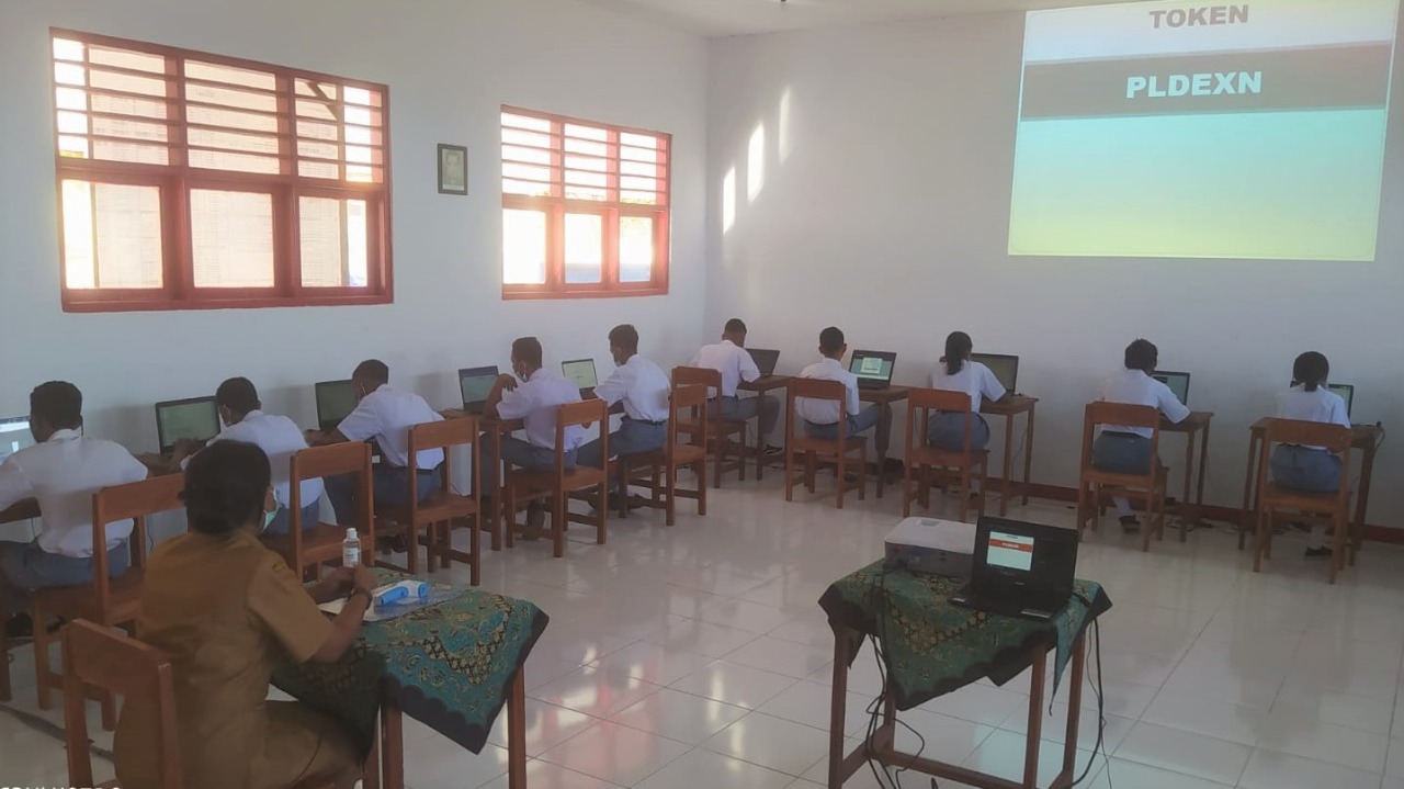 BKP-BTR Bantu Wifi Untuk ANBK SMAN 16 MBD