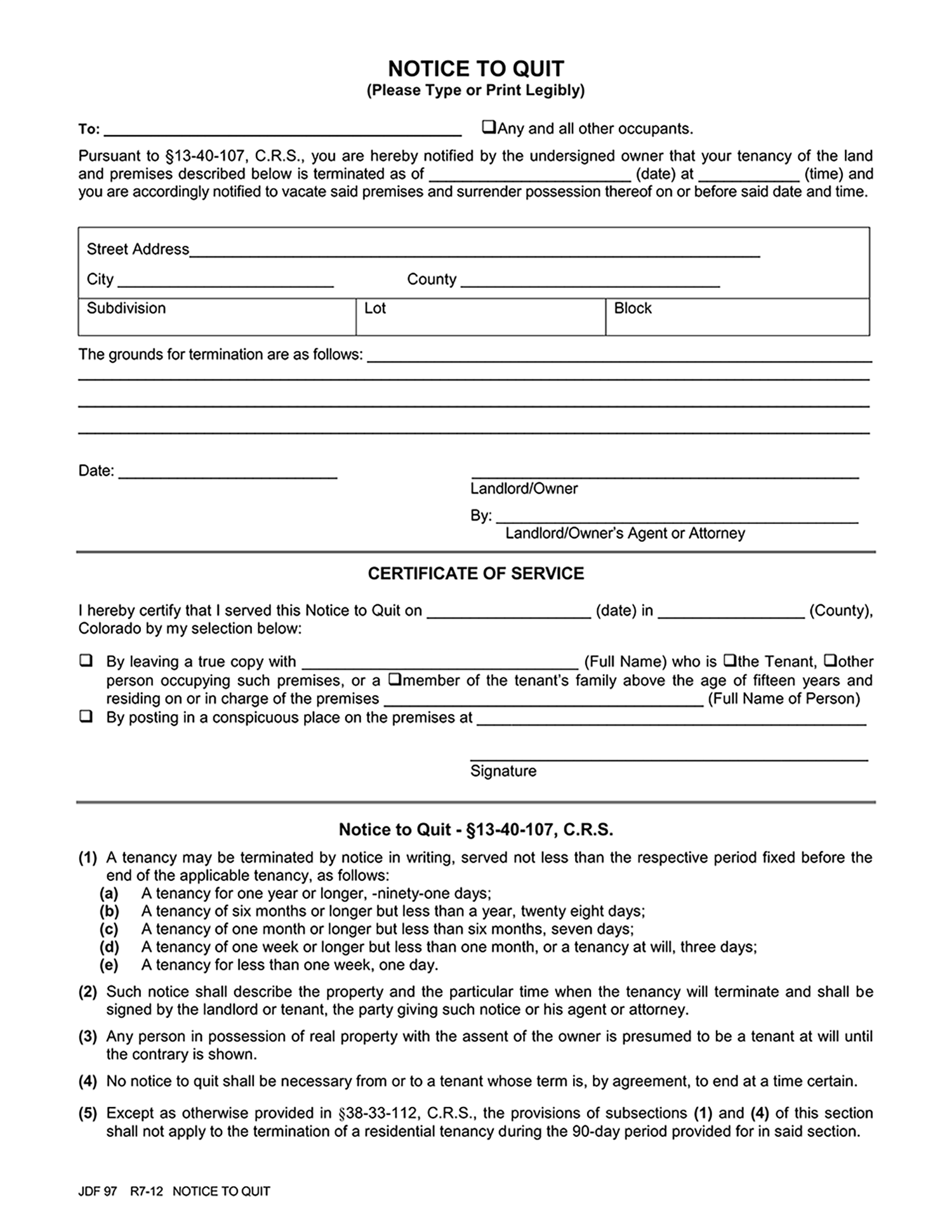 90 day eviction notice template tutoreorg master of documents