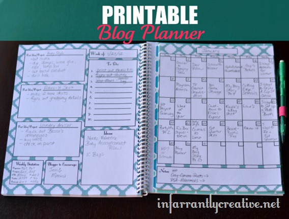 baw craftworx updated free printable organizer planner