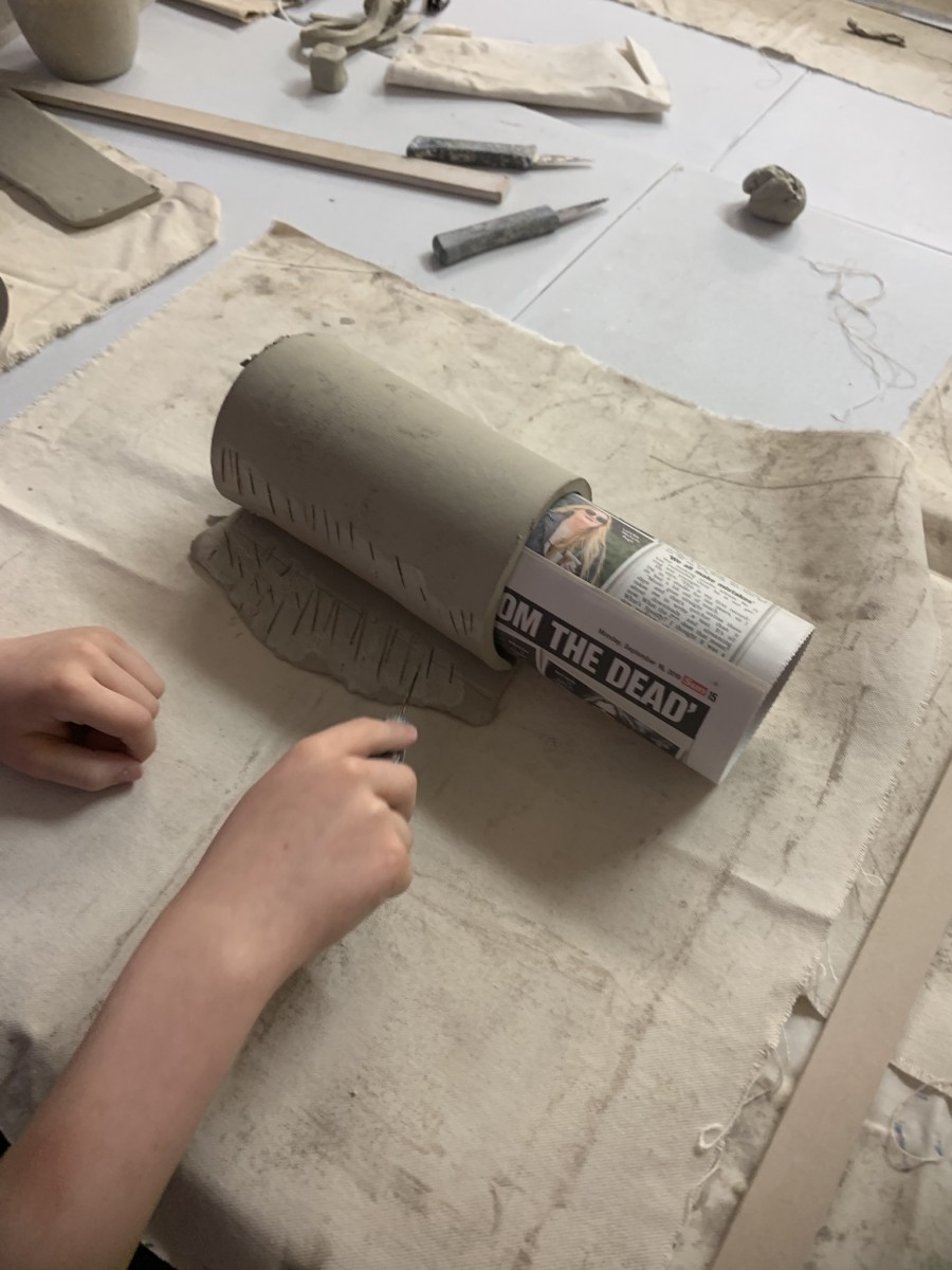 Rolling Clay Slabs