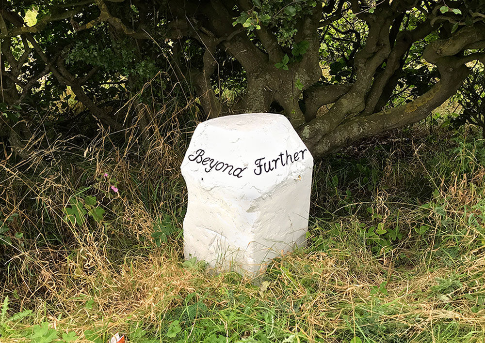 Andrew Demetrius, signpost in NE Fife countryside