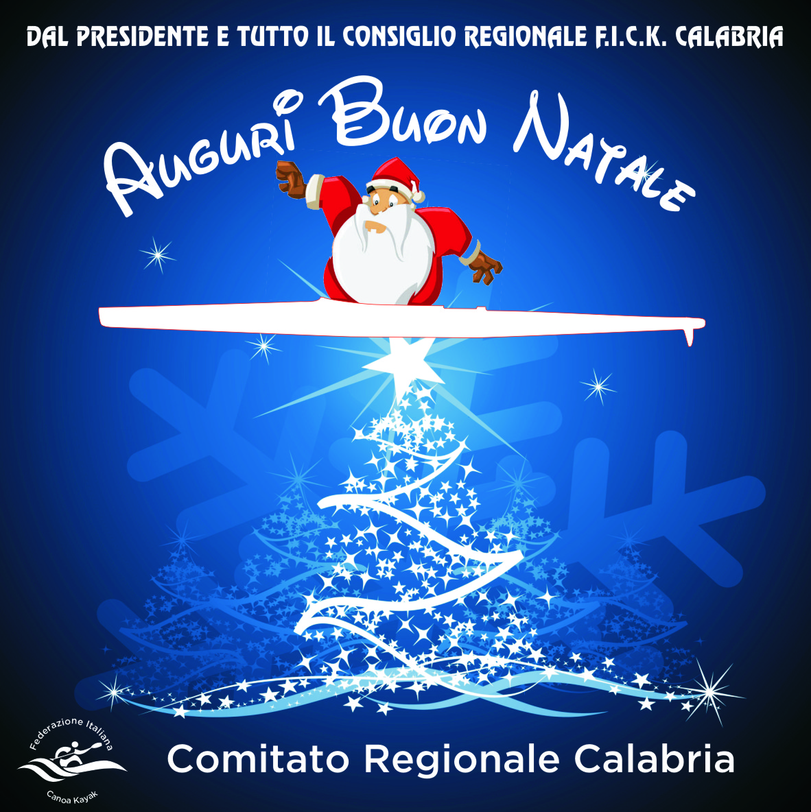 Federazione Italiana Canoa E Kayak Auguri Buon Natale