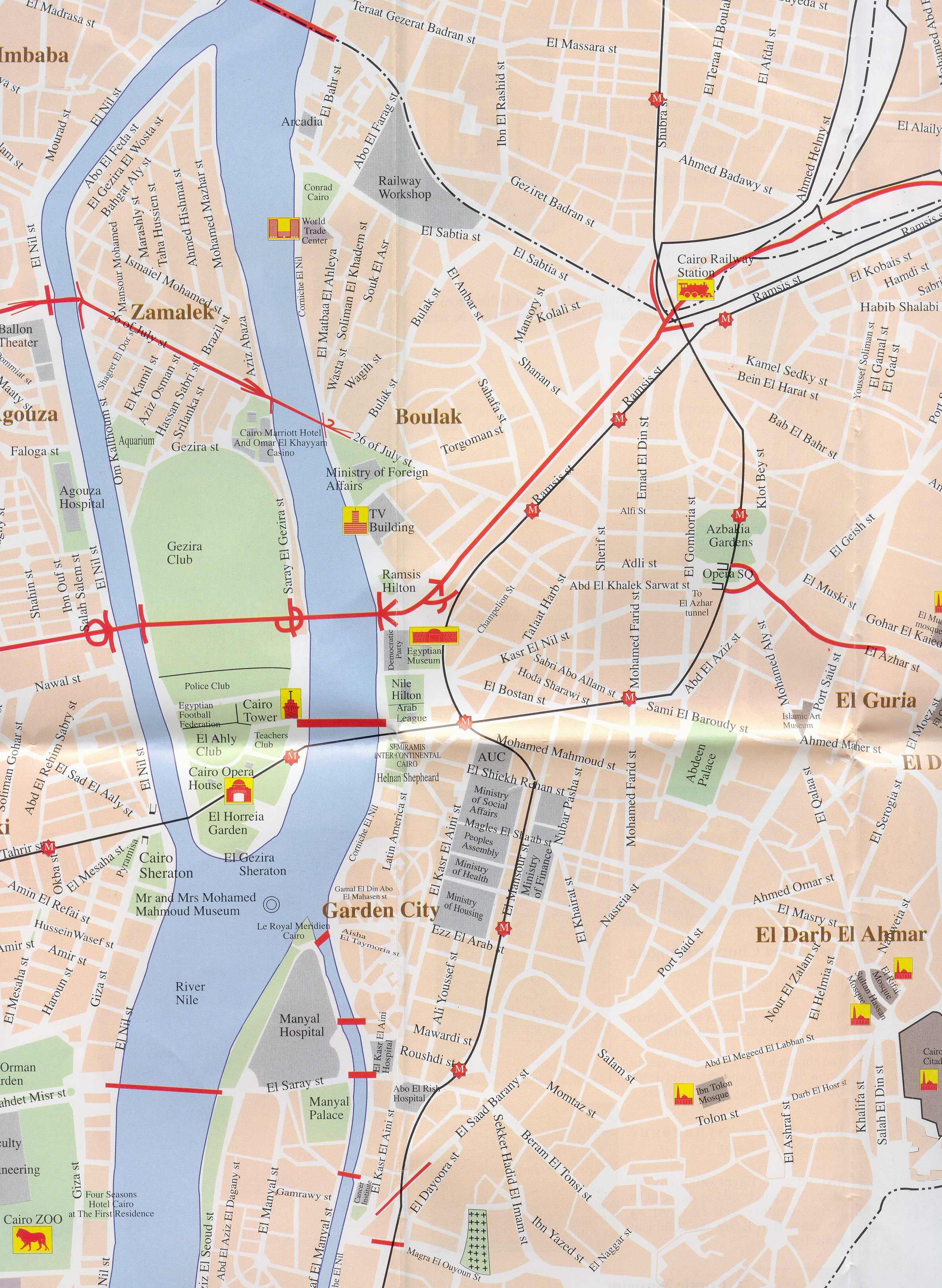 In every room you'll find. Cairo - Venue and Transfers