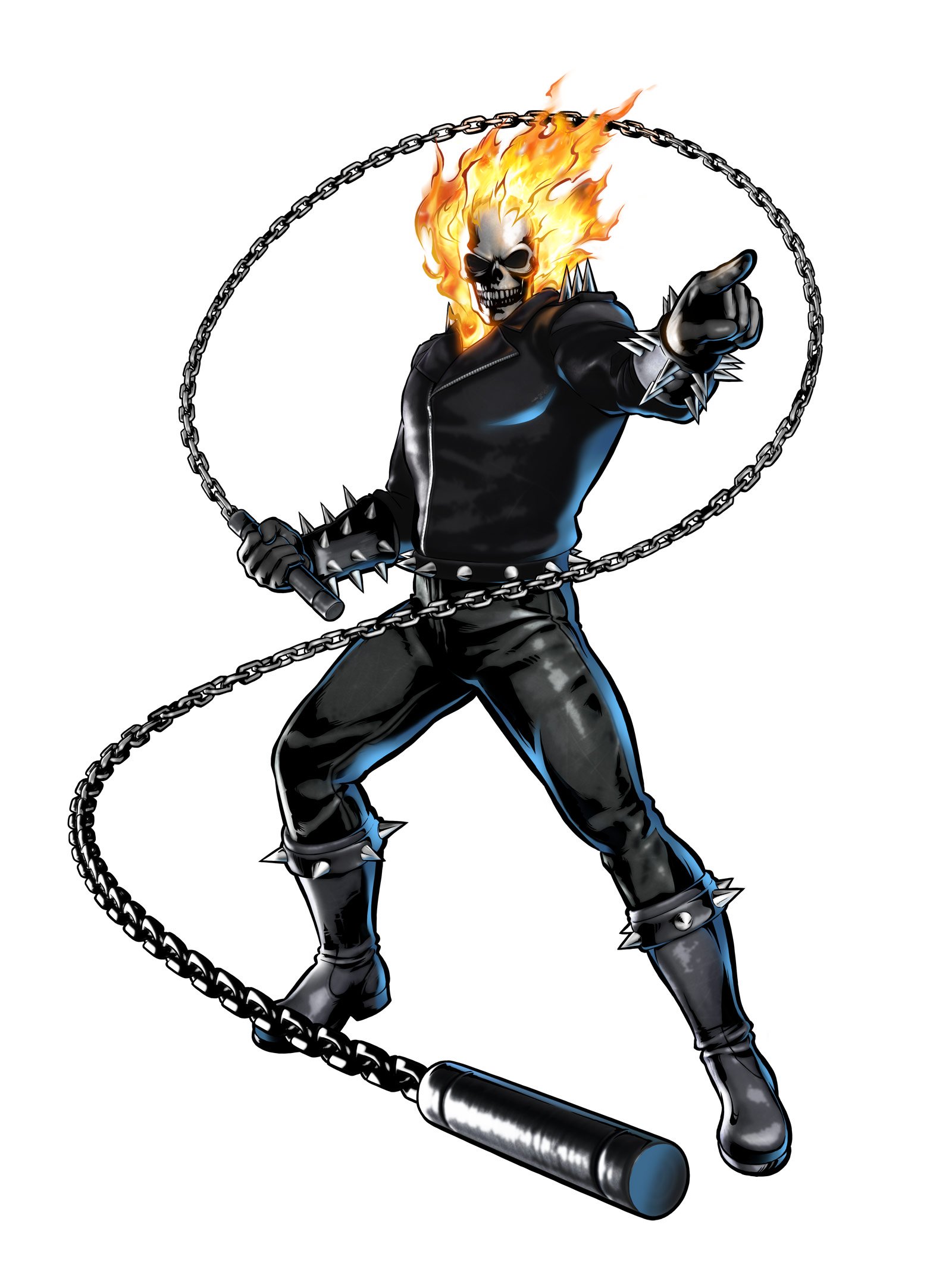 Screenshots and images downloaded from the web are usually saved as jpg or png files. Ghost Rider (Marvel Vs Capcom 3)