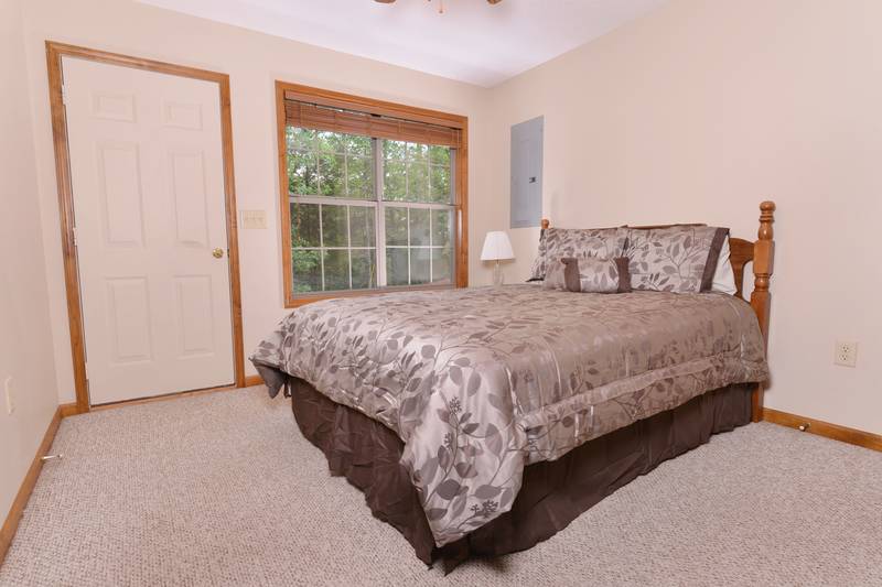 The options include an extended living area or an additional bedroom with storage. Lisa's Lakehouse :: Pigeon River Cabins