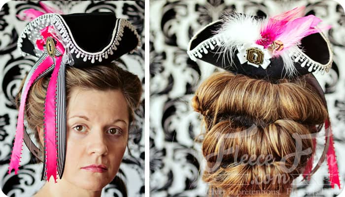 Mini Pirate Hat or Mini Tricorn Hat 