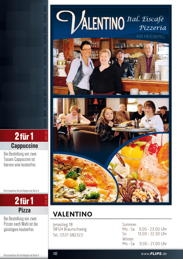 11+ Elegant Pizza Inn Braunschweig - FLIPS - Das Gutscheinbuch fÃ¼r Braunschweig / Pizza in braunschweig bestellen beim lieferservice.