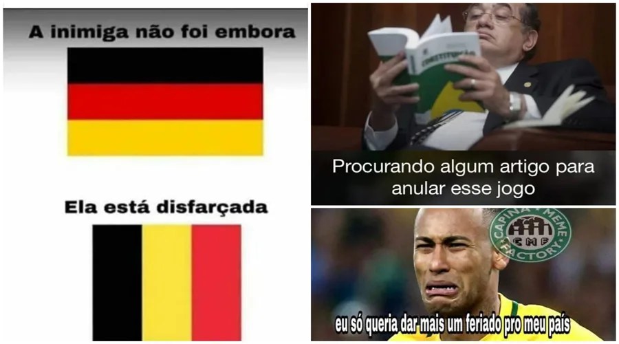 Memes da derrota do Brasil para a Bélgica tomam conta das redes sociais