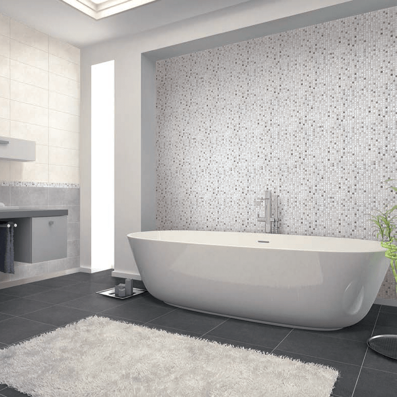 Se per esempio ha un bagno piccolo e con una finestra che lascia entrare poca luce. Bagno Moderno Grigio Come Abbinare Pavimenti E Rivestimenti