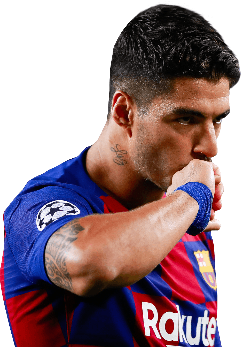 Xg, shot map, match history. Luis Suarez football render - 24469 - FootyRenders