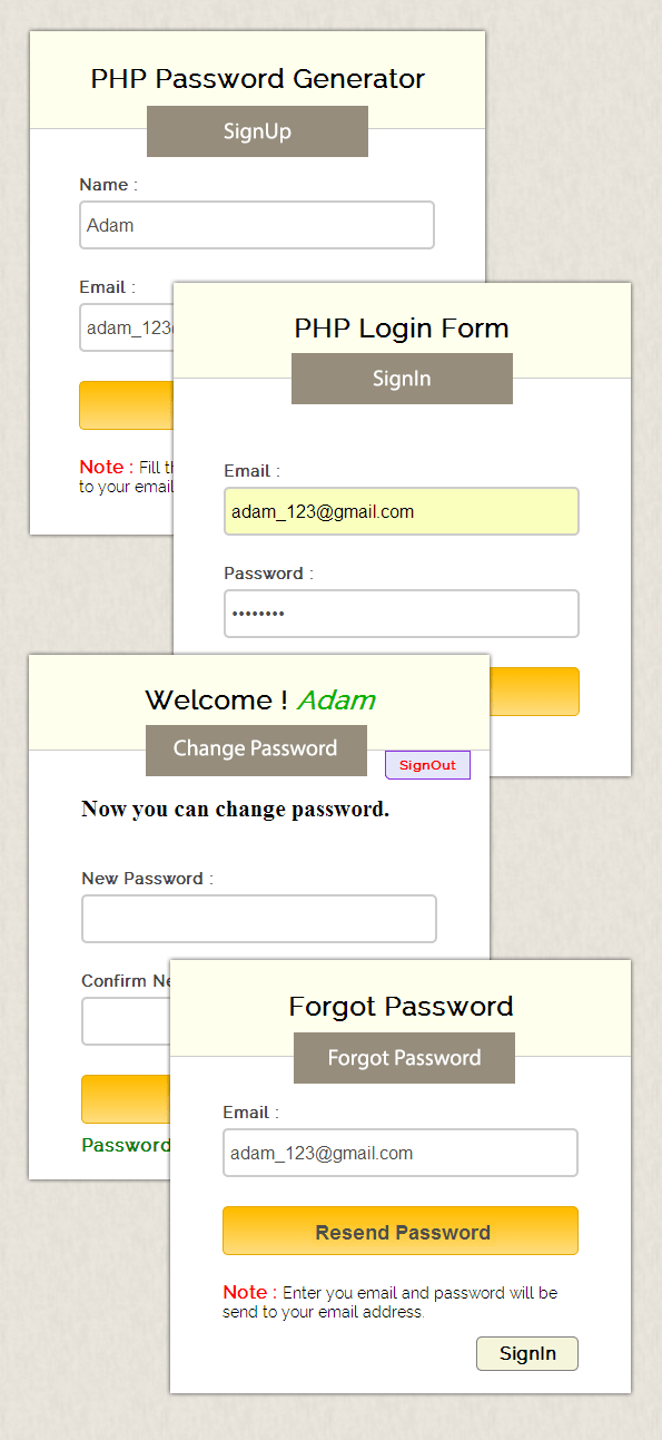 When we work on our applications, whatever our language of choice, sometimes we can focus too much on the code itself. Php Password Generator Script Formget