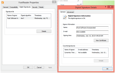 Open the signed pdf document with foxit pdf reader mobile;; Cybersecurity Advisory Notice Foxit Pdf Blog