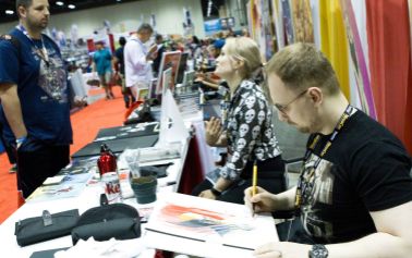 Artist Alley at MegaCon Orlando 2017
