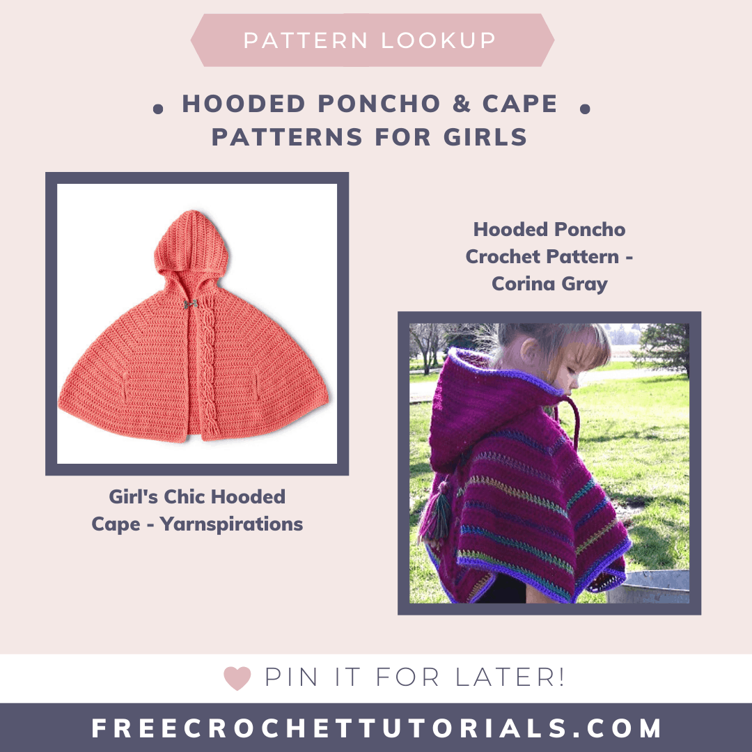 6 hooded poncho crochet patterns. Free Hooded Poncho Patterns Free Crochet Tutorials