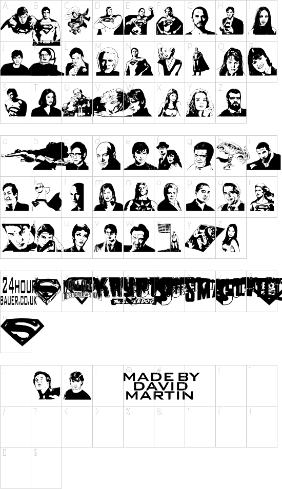 Superman Font Free Download Freefontspro Com