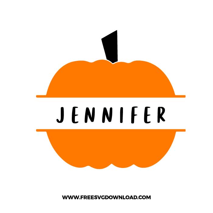 Free svg files to download. Pumpkin Split Monogram Svg Png Cut Files Free Svg Download