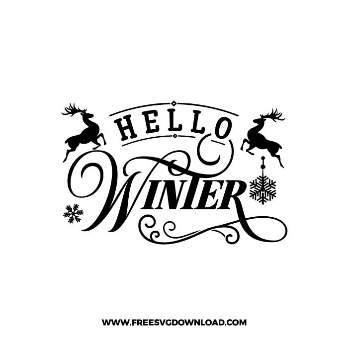 Free Download them for free and start now. Hello Winter Svg Png Free Christmas Cut Files Free Svg Download Free SVG