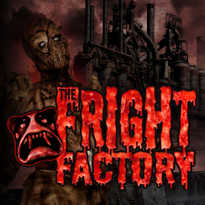 The Fright Factory Haunted House logo