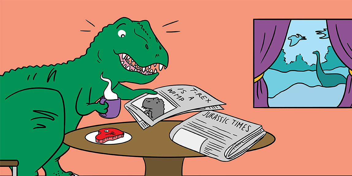It includes information about the dinosaur's appearance, movement, and diet before it . Was Tyrannosaurus Rex A Ferocious Predator Or A Wimp Frontiers For Young Minds