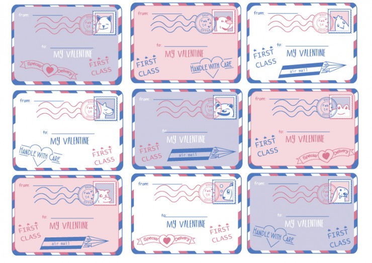 Ugly sweater gift tags printable. Free Printable Fun Velope Valentine S Day Cards Frugal Mom Eh