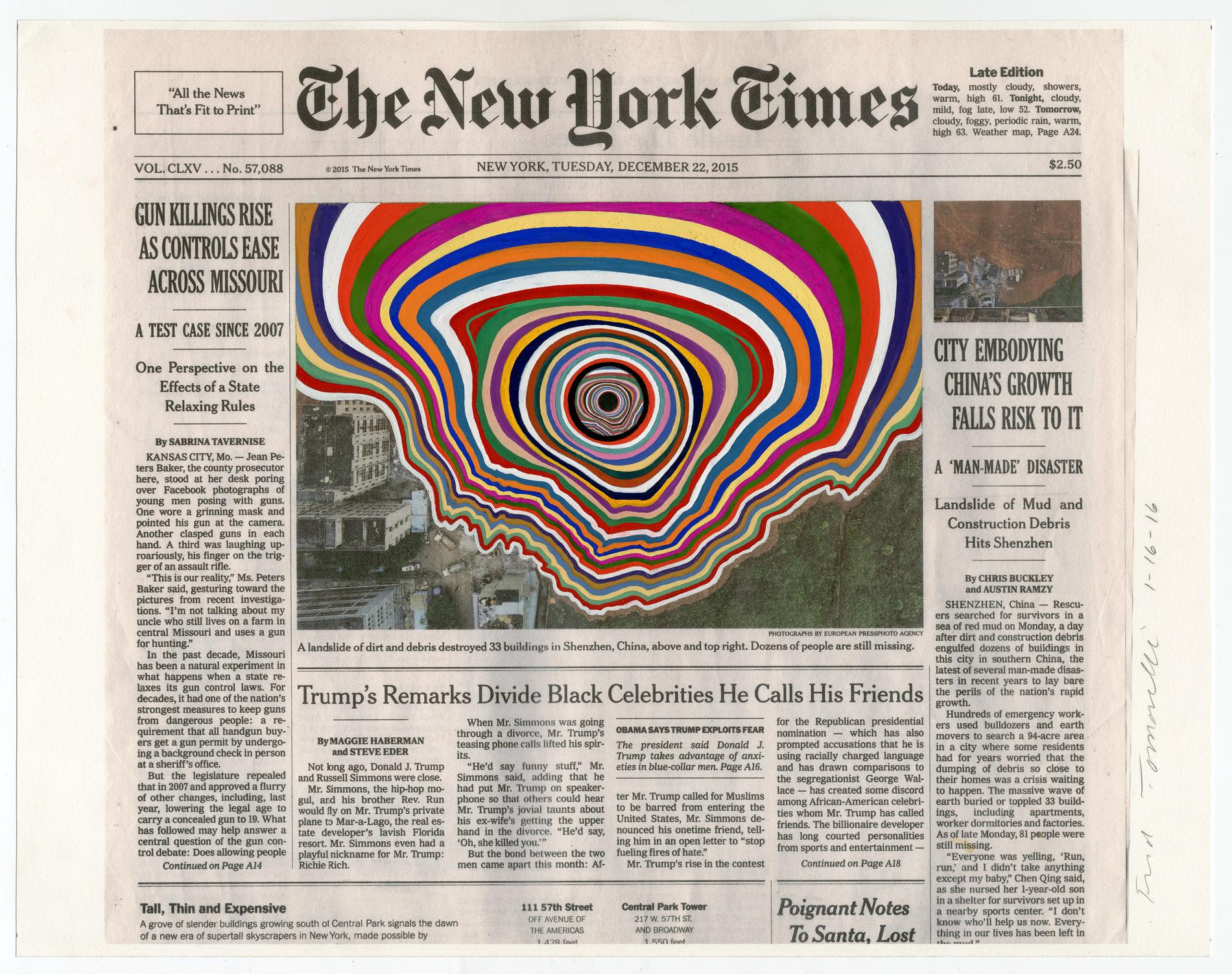 Creative Collages of the NY Times Front Pages krispyunknownyouth