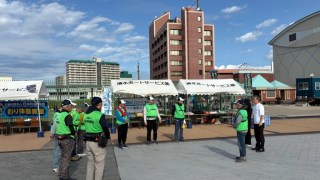 【地域貢献活動】５月３１日（土）清水港日の出埠頭「釣り開放・釣り体験教室」に参加いたしました。