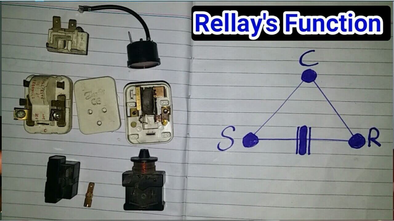 compressor start relay diagram danfoss Schema Digital