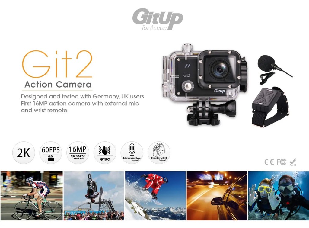 GitUp Git2 Pro Action Camera Review Xiaomi Today FunkyKit
