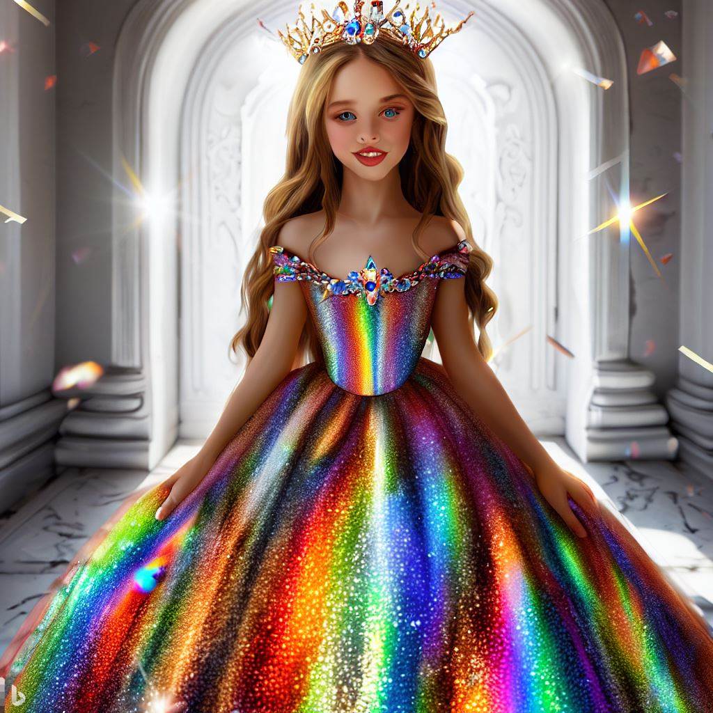 Thursday, the Princess of Pride (The 4th Sister) created with NightCafe AI