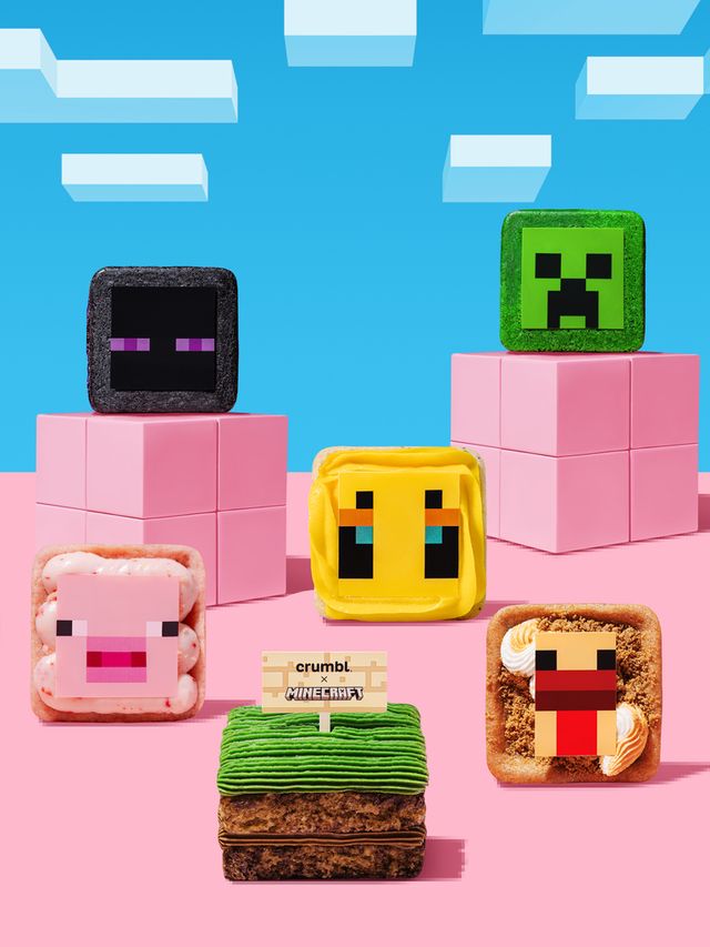 Minecraft Mobs chegam como biscoitos no Crumbl por tempo limitado