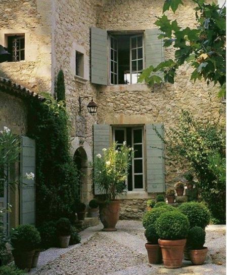 Alongside festoons of climbing plants and a combination of small trees, delicate garden furniture can work beautifully. Rustic Romantic Italian Style Garden Ideas Garden Patch