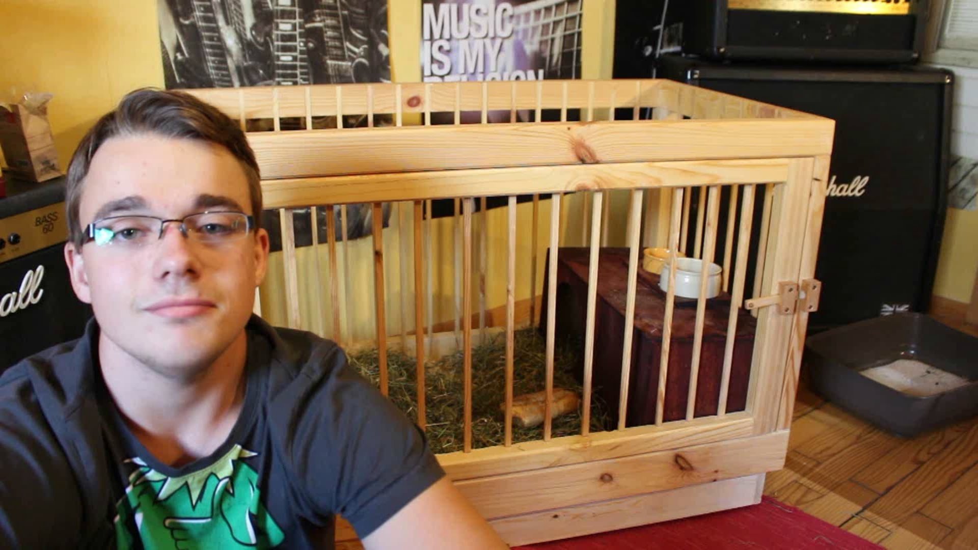 Hier finden sie kaninchenställe & hasenställe in verschiedenen größen. Kaninchenstall selber bauen - Videoanleitung