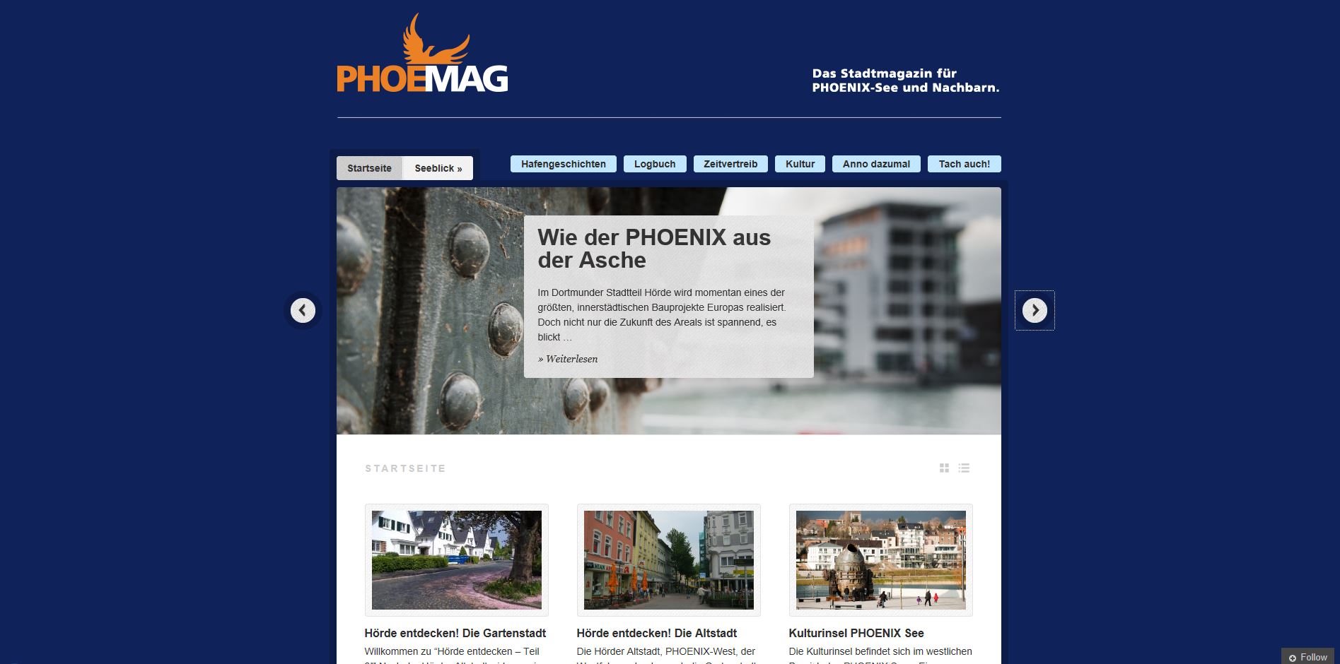 Phoemag Interboden Startet Zweites Digitales Stadtmagazin Fur Bewohner Und Anwohner In Dortmund Gateo