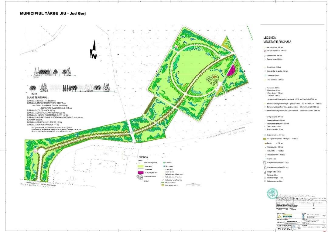 Începe construcția celui mai mare parc din Târgu Jiu întins pe 12 hectare