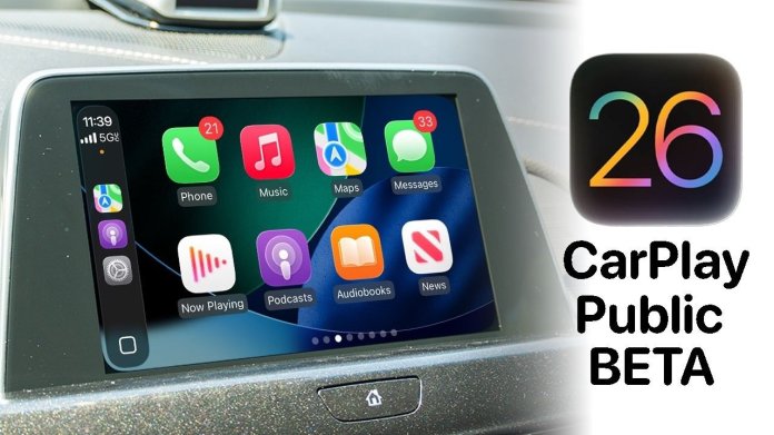 Apple CarPlay iOS 26 Beta pública: características clave y más